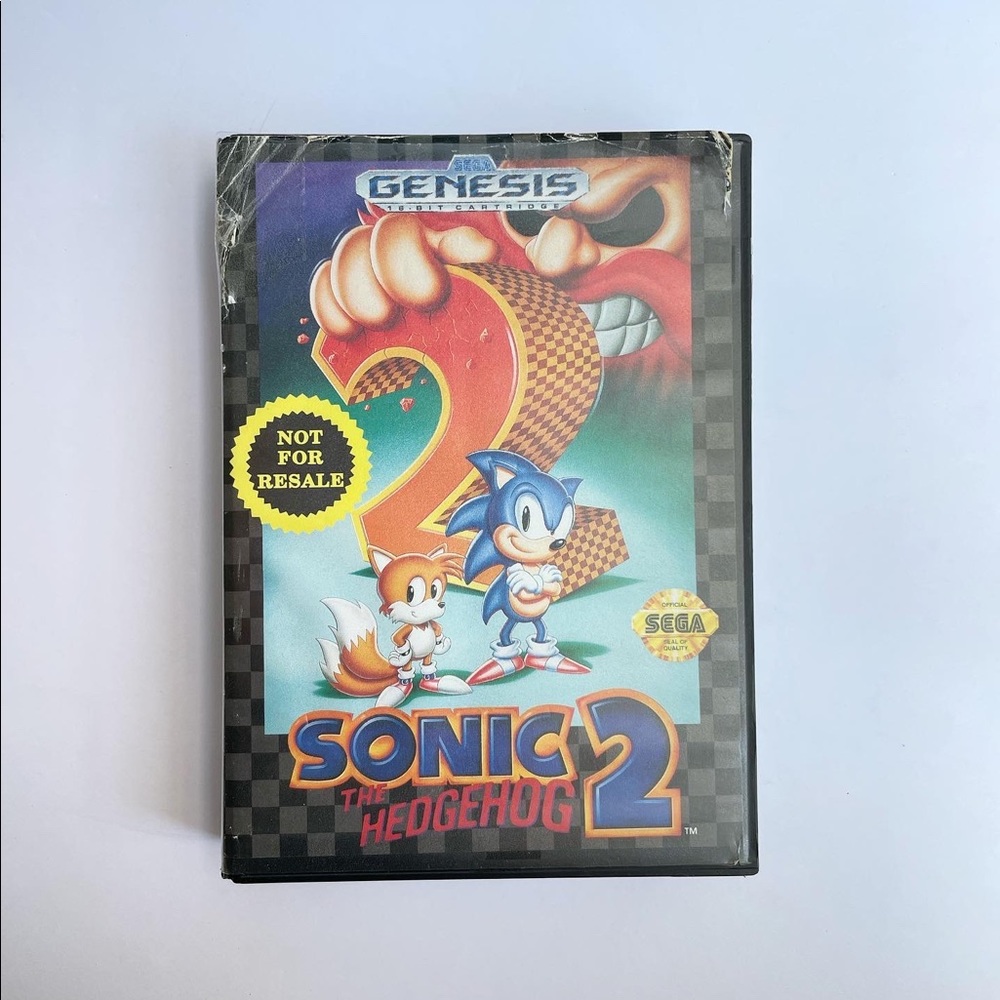 SOLD🔥SEGA Sonic The Hedgehog 2 Game (Genesis, 1992)